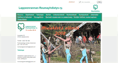 Desktop Screenshot of lappeenrannanreumayhdistys.fi